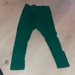 Green leggings 18-24 months